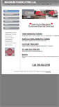 Mobile Screenshot of magnumfabricating.com